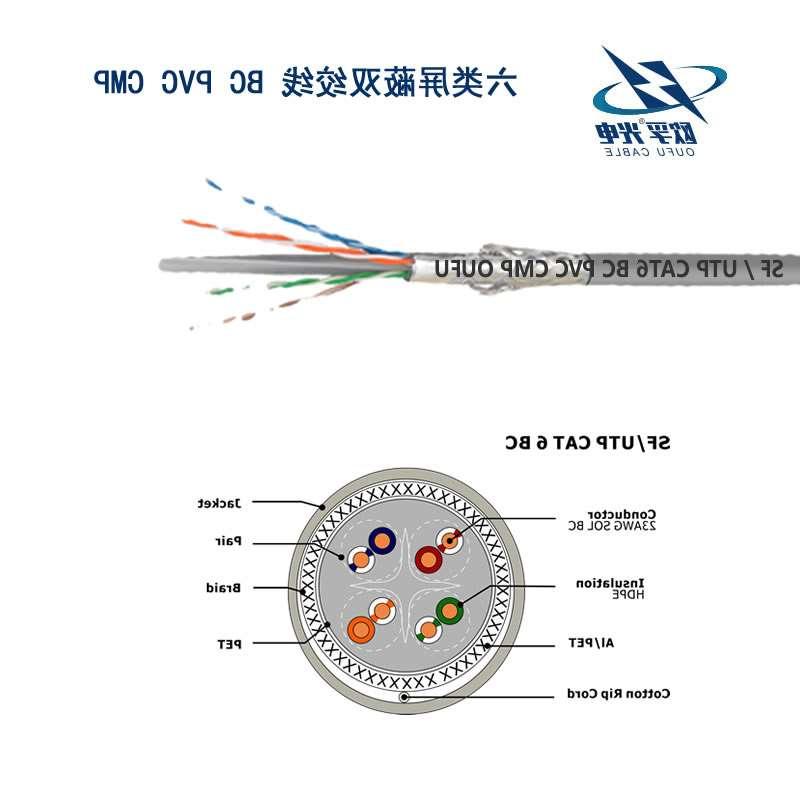 河东区SF/UTP CAT6双绞线安装电缆